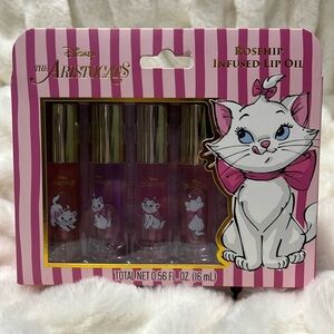 Disney Aristocats Rosehip Infused Lip Oil Set